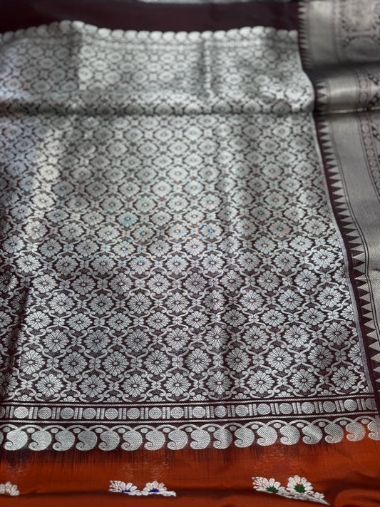 Handwoven Venkatagiri Silk Saree