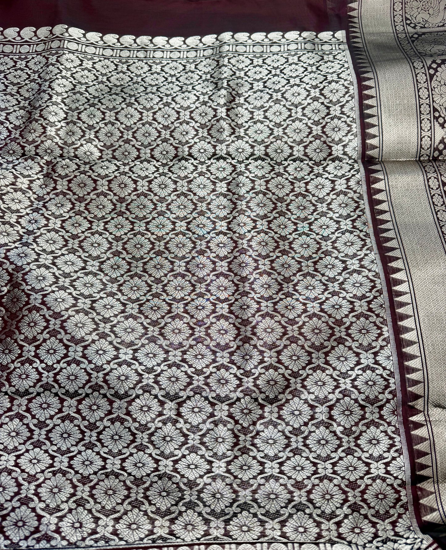 Handwoven Venkatagiri Silk Saree