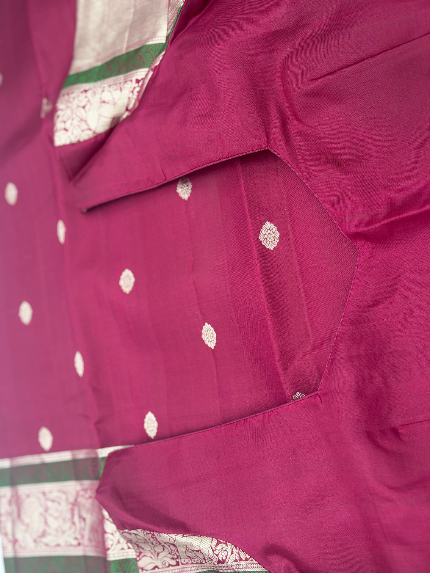 Handwoven Pure Kanjivaram Silk Saree in Evening Wine